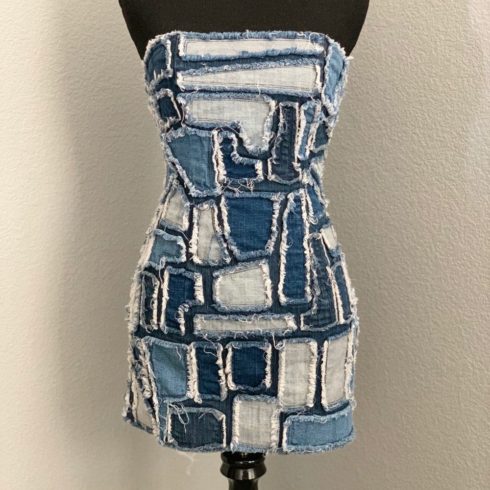 Bebe Denim Dress